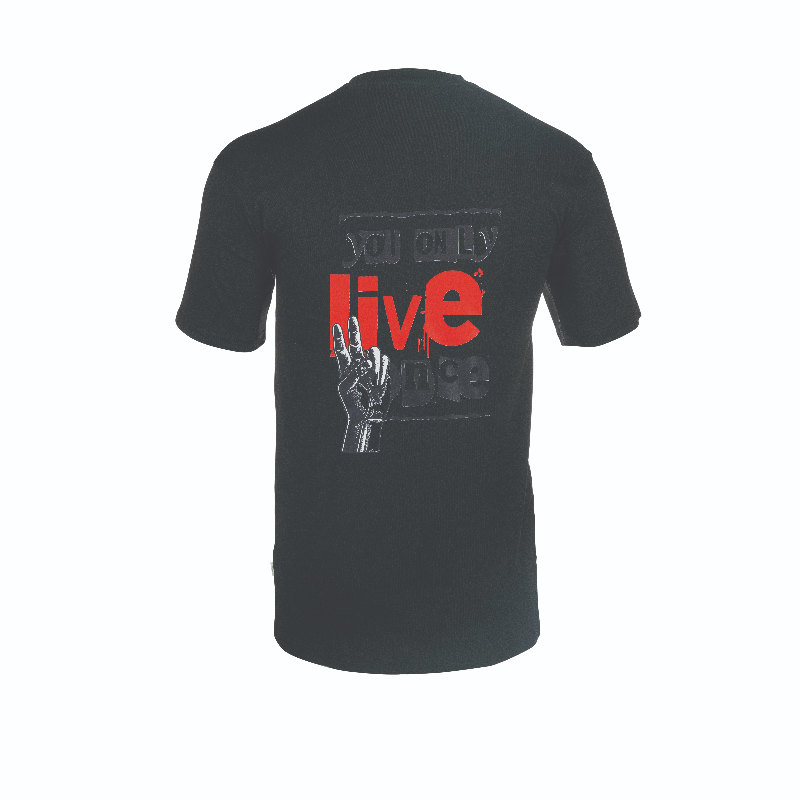 Drop Shoulder Men's T-shirt(Live) - Gallery View 2