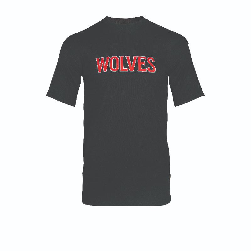 Drop Shoulder Men's T-shirt(Wolves)